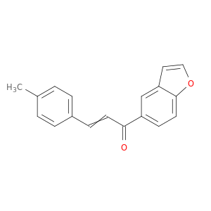 2-Propen-1-one, 1-(5-benzofuranyl)-3-(4-methylphenyl)-