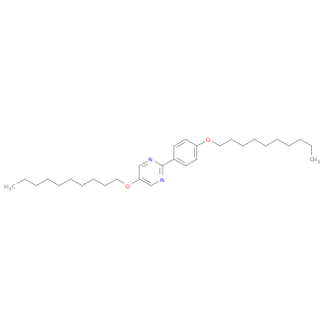 Pyrimidine, 5-(decyloxy)-2-[4-(decyloxy)phenyl]-