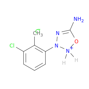 GEA 5024;5-AMINO-3-(3-CHLORO-2-METHYLPHENYL)-1,2,3,4-OXATRIAZOLIUM CHLORIDE;GEA 5024