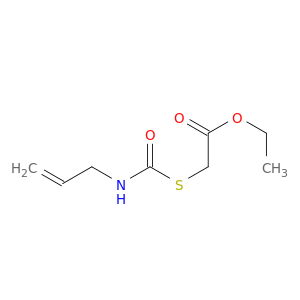 Acetic acid, [[(2-propenylamino)carbonyl]thio]-, ethyl ester