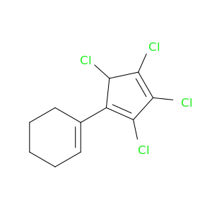 Cyclohexene, 1-(2,3,4,5-tetrachloro-1,3-cyclopentadien-1-yl)-