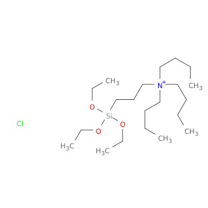 1-Butanaminium, N,N-dibutyl-N-[3-(triethoxysilyl)propyl]-, chloride