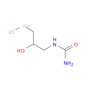 Mercury,[3-[(aminocarbonyl)amino]-2-hydroxypropyl]chloro-