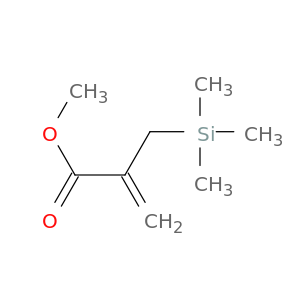 2-Propenoic acid, 2-[(trimethylsilyl)methyl]-, methyl ester