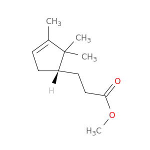 3-Cyclopentene-1-propanoic acid, 2,2,3-trimethyl-, methyl ester, (R)-