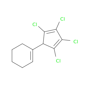 Cyclohexene, 1-(2,3,4,5-tetrachloro-2,4-cyclopentadien-1-yl)-