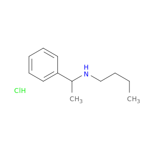 butyl(1-phenylethyl)amine hydrochloride