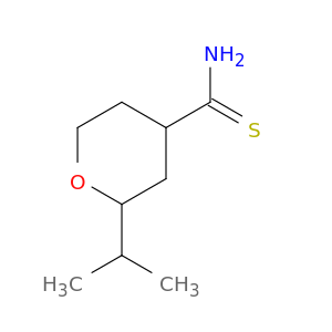 2H-Pyran-4-carbothioamide, tetrahydro-2-(1-methylethyl)-