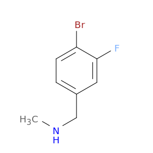 [(4-Bromo-3-fluorophenyl)methyl](methyl)amine