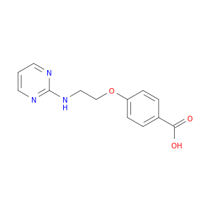 Benzoic acid, 4-[2-(2-pyrimidinylamino)ethoxy]-