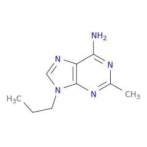 9H-Purin-6-amine, 2-methyl-9-propyl-