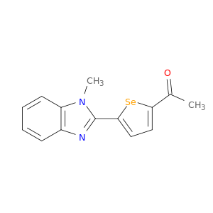 Ethanone, 1-[5-(1-methyl-1H-benzimidazol-2-yl)selenophene-2-yl]-