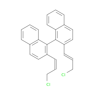 1,1'-Binaphthalene, 2,2'-bis[(1E)-3-chloro-1-propen-1-yl]-