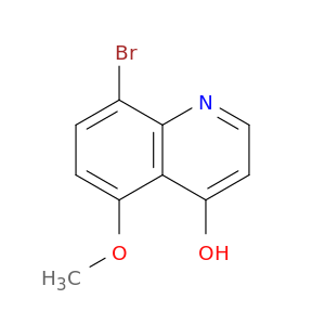 8-Bromo-5-methoxyquinolin-4-ol