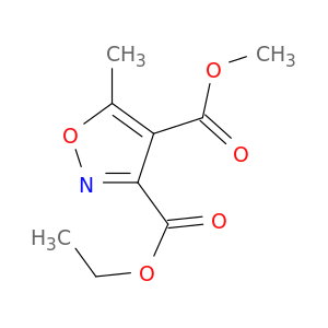 3,4-Isoxazoledicarboxylic acid, 5-methyl-, 3-ethyl 4-methyl ester