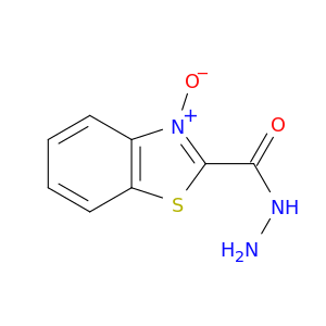 2-Benzothiazolecarboxylicacid, hydrazide, 3-oxide