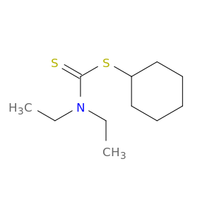 Carbamodithioic acid, diethyl-, cyclohexyl ester
