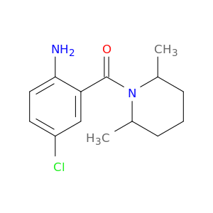 4-Chloro-2-(2,6-dimethylpiperidine-1-carbonyl)aniline