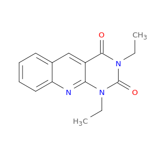 Pyrimido[4,5-b]quinoline-2,4(1H,3H)-dione, 1,3-diethyl-
