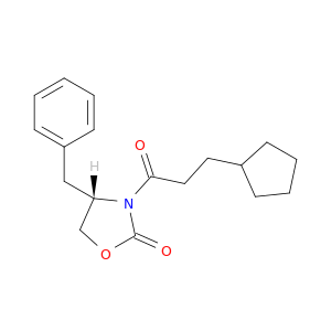 2-Oxazolidinone, 3-(3-cyclopentyl-1-oxopropyl)-4-(phenylmethyl)-, (4S)-