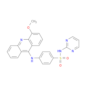 Benzenesulfonamide, 4-[(4-methoxy-9-acridinyl)amino]-N-2-pyrimidinyl-