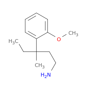 3-(2-甲氧基苯基)-3-甲基戊-1-胺