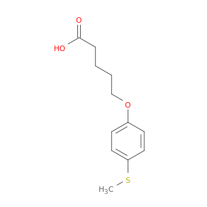 Pentanoic acid, 5-[4-(methylthio)phenoxy]-