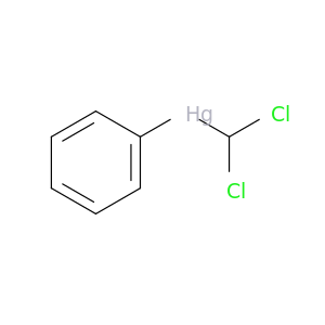 Mercury, (dichloromethyl)phenyl-