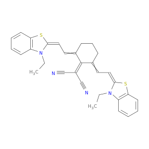 Propanedinitrile,2-[2,6-bis[2-(3-ethyl-2(3H)-benzothiazolylidene)ethylidene]cyclohexylidene]-