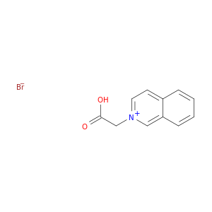 Isoquinolinium, 2-(carboxymethyl)-, bromide