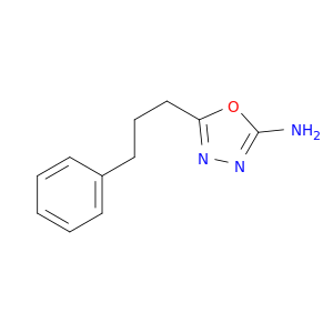 5-(3-Phenylpropyl)-1,3,4-oxadiazol-2-amine