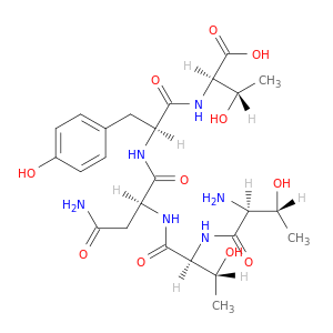 D-Threonine,N-[N-[N2-(N-L-threonyl-L-threonyl)-L-asparaginyl]-L-tyrosyl]- (9CI)