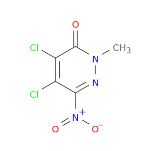 4,5-dichloro-2-methyl-6-nitro-2,3-dihydropyridazin-3-one