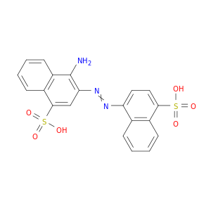 1-Naphthalenesulfonic acid, 4-amino-3-[(4-sulfo-1-naphthalenyl)azo]-