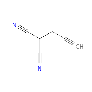 Propanedinitrile, 2-propynyl-