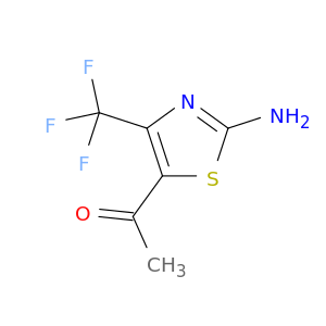 1-(2-氨基-4-(三氟甲基)噻唑-5-基)乙酮
