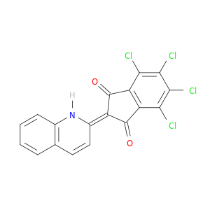 4,5,6,7-四氯-2-(2(1H)-喹啉基乙烯)-1H-茚-1,3(2H)-二氧乙烯