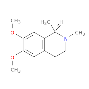 Isoquinoline, 1,2,3,4-tetrahydro-6,7-dimethoxy-1,2-dimethyl-, (R)-