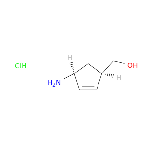 (cis-4-Aminocyclopent-2-en-1-yl)methanol hydrochloride