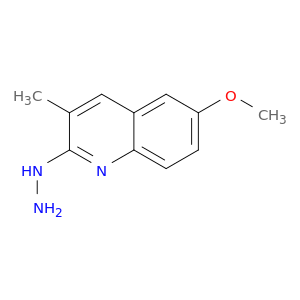 2-Hydrazinyl-6-methoxy-3-methylquinoline
