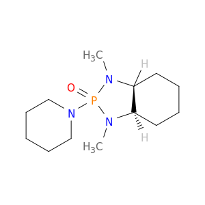 (3ΑR,7ΑR)-1,3-二甲基-2-(1-哌啶基)八氢-1H-1,3,2-苯并二氮磷杂环戊二烯 2-氧化物