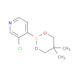 3-Chloro-4-(5,5-dimethyl-1,3,2-dioxaborinan-2-yl)pyridine