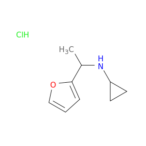 N-[1-(Furan-2-yl)ethyl]cyclopropanamine Hydrochloride