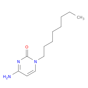 2(1H)-Pyrimidinone, 4-amino-1-octyl-