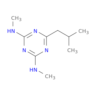 1,3,5-Triazine-2,4-diamine,N2,N4-dimethyl-6-(2-methylpropyl)-
