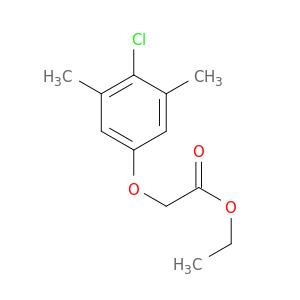 Acetic acid, (4-chloro-3,5-dimethylphenoxy)-, ethyl ester