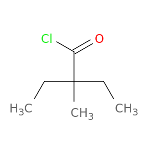 Butanoyl chloride, 2-ethyl-2-methyl-