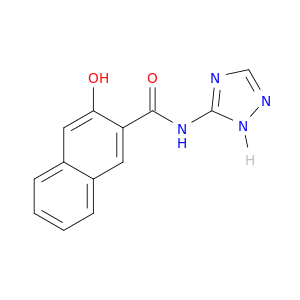 2-Naphthalenecarboxamide,3-hydroxy-N-1H-1,2,4-triazol-5-yl-