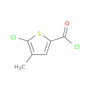 2-Thiophenecarbonylchloride, 5-chloro-4-methyl-