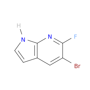 5-溴-6-氟-1H-吡咯并[2,3-b]吡啶